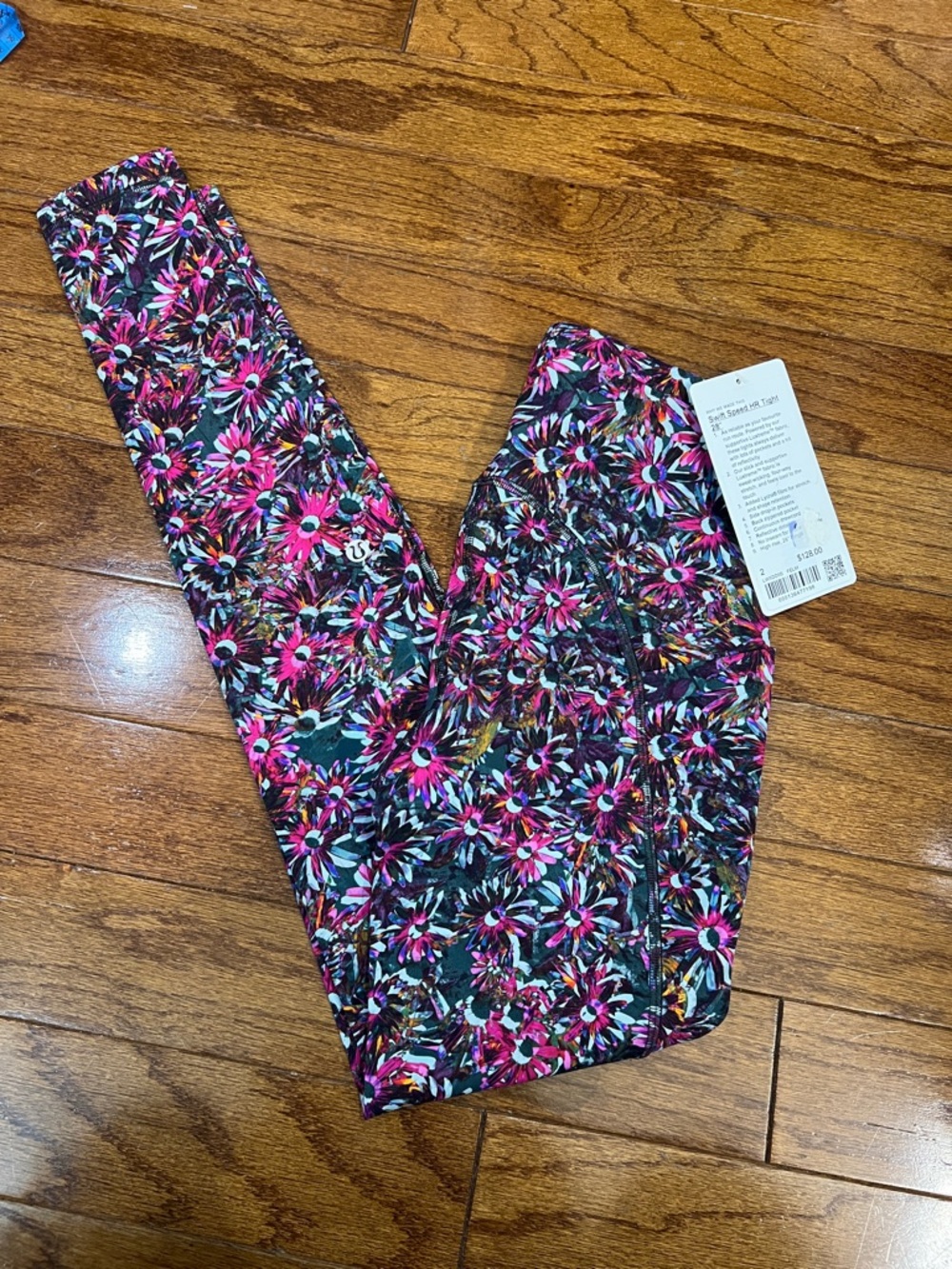 63. Lululemon Swift Speed High-Rise Tight 28"
Floral Electric Multi leggings 2 - Picture 2 of 9